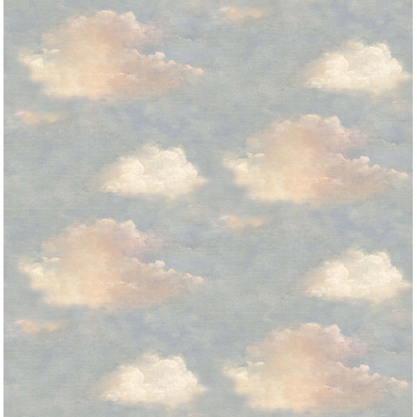 Latitude Run® Acxel Peel & Stick CLOUD Wallpaper & Reviews Wayfair